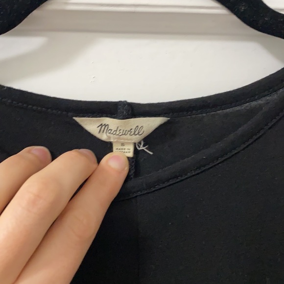 Madewell | Overture Swing Tank Black S - Picture 4 of 6